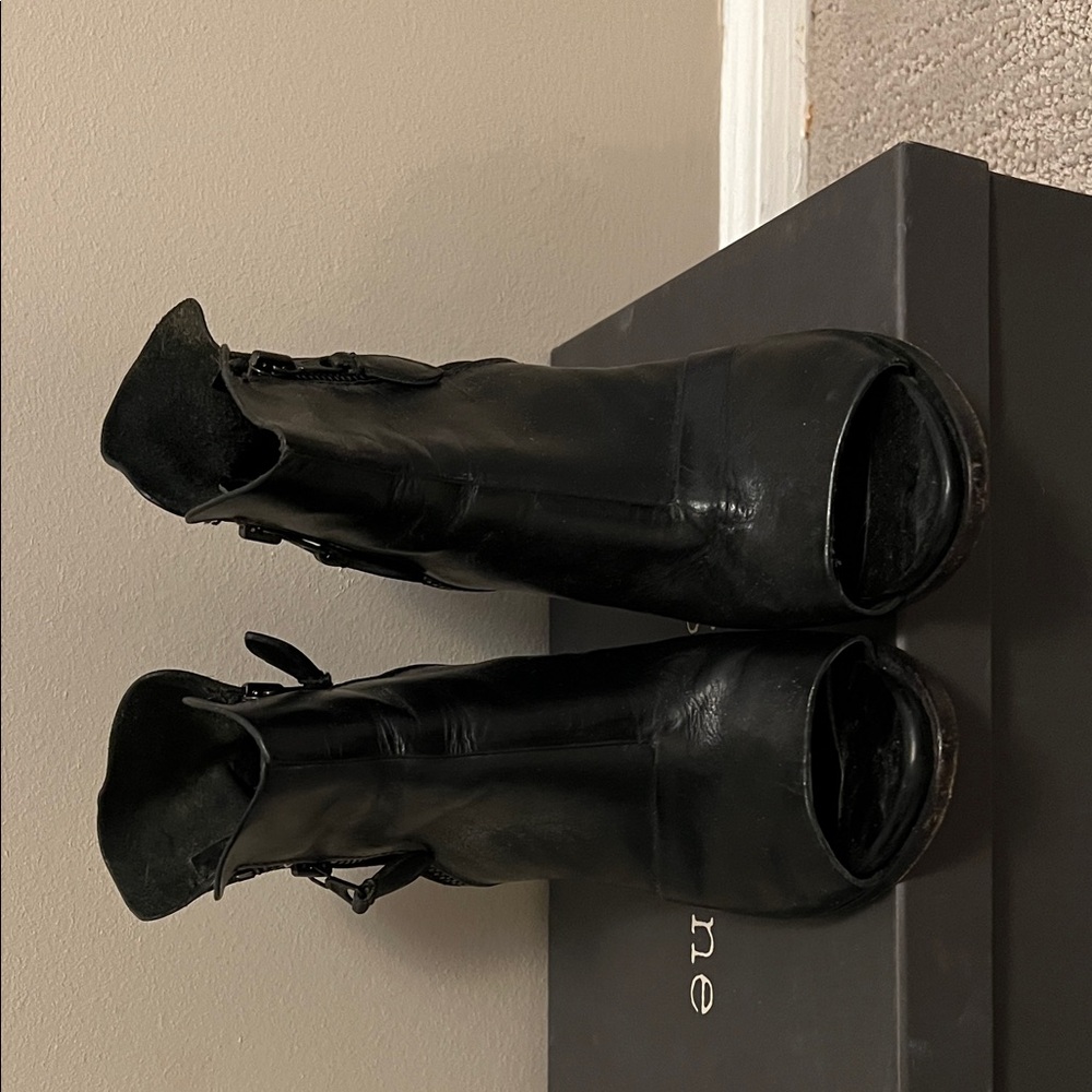 rag & bone Black Ankle Boots